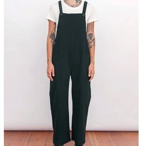 Ali Golden Overall Jumper in Black